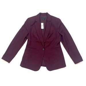 Ann Taylor The Notched One-Button Blazer in